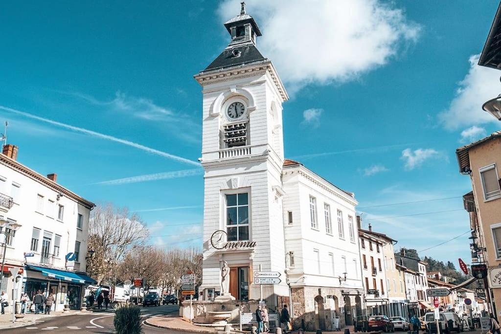 Appartamento Le Cosy Plein Centre Avec Terrasse Meximieux Esterno foto
